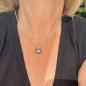 Ava Nui - Pendentif Perle de Tahiti Bleu Gris - 11.80mm