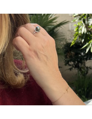 How to care a Tahiti pearl? cultured pearl silver ring price - tahitian jewerly - tahitian jewerly stores