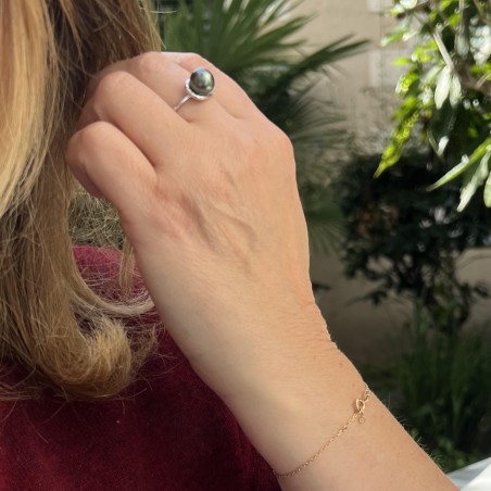 Vaïtea - Rhodium-plated  Sterling Silver