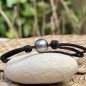 Ancrage - 11.30mm Tahitian Grey Pearl Men's Bracelet