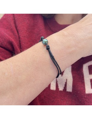 tahitian cultured blue pearl women's bracelet price - cultured pearl tahitian bracelet