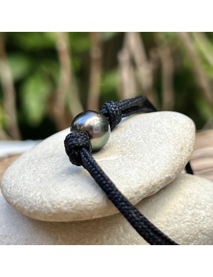 bracelet en perle de culture de Tahiti  prix - perle marron en bracelet femme