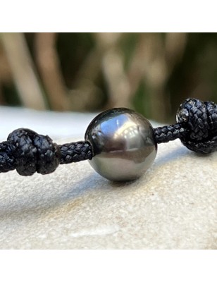 bracelet en perle de culture de Tahiti  prix - perle marron en bracelet femme