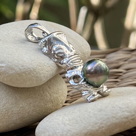 Te Mana – 925er rhodiniertes Silber – Pfau – 9,95