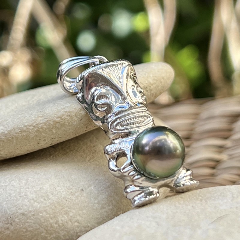 Te Mana – 925er rhodiniertes Silber – Pfau – 9,95