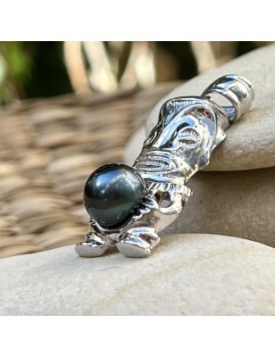 Te Mana - Tahitian Black Pearl - 9.43mm