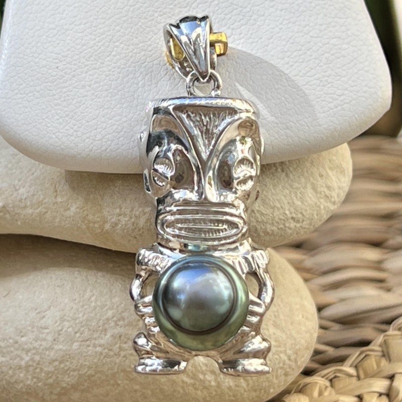 Te Mana - Tahitian Blue Peacock Pearl - 10.21mm