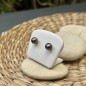 Clous d'Oreilles Argent - Perles de Tahiti Gris Aubergine