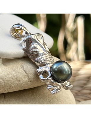 Te Mana - Tahitian Green Pearl - 9.85mm