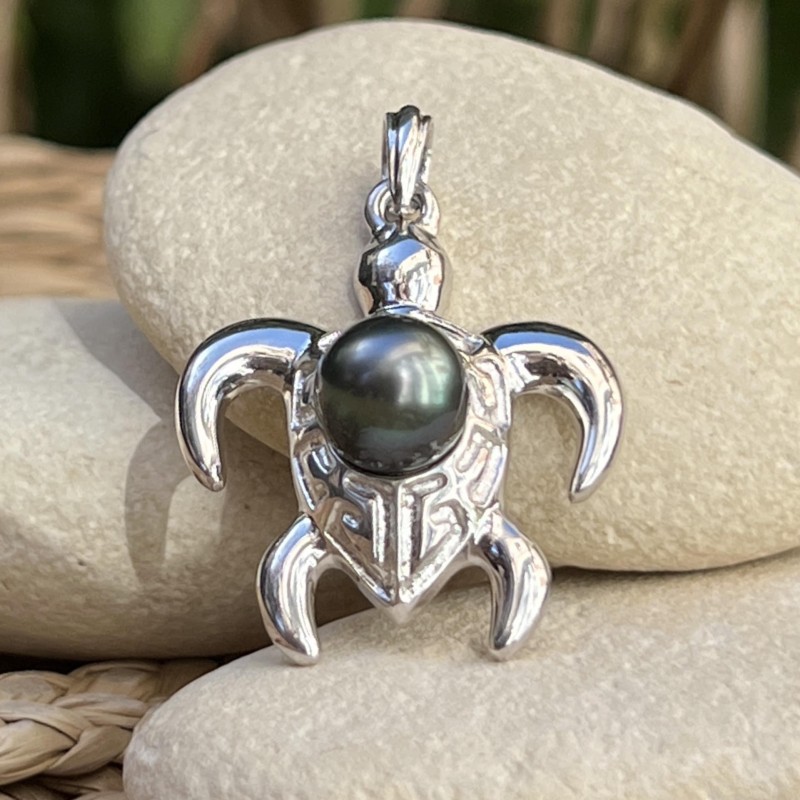 Honu-Mana – Tahiti-Pfauenperle – 8,64 mm