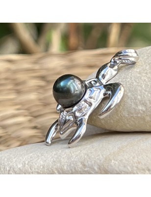 pendentif homme tortue perle noire de culture de tahiti prix - pendentif homme tahitien