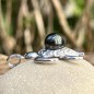 Honu-Mana - Tahitian Black Pearl - 9.25mm