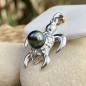 Honu-Mana - Tahitian Green Pearl - 9.02mm