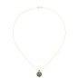 Manavai - 9/10mm Tahitian Pearl 18K Gold Necklace