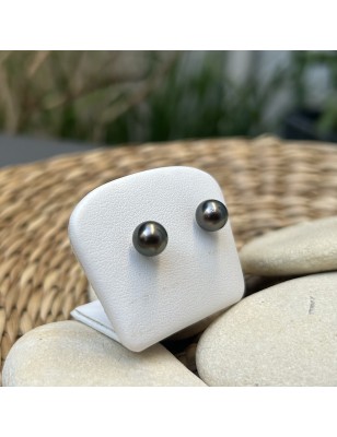 Tahiti pearl gold earrings for woman you love - perla Tahiti - tahitian jewerly stores - tahitian jewerly