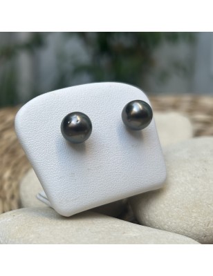 Paradis - Gold Earrings - Peacock - 8.73mm