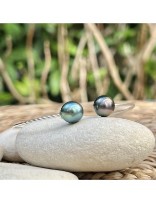 Vaitea - Bracciale - Gocce di perle di Tahiti