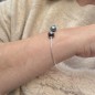 Vaitea - Bangle - Drop Tahitian Pearls