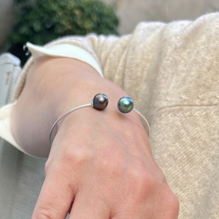 Vaitea - Brazalete - Gotas de Perla de Tahití