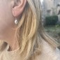 Nugua - Baroque Tahitian Pearls - Dangling Earrings