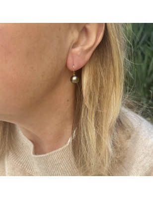 Hine Moana - Oro de 18 quilates - Pavo real - 9,00 mm