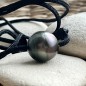 Men's Choker - Black Pearl - 15.15mm