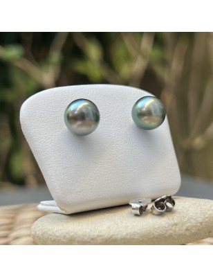 boucle oreille perles de culture de Tahiti tilleul prix