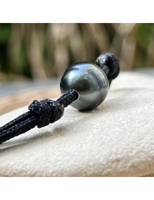 prix perle noire en bracelet homme perle de culture de Tahiti bijoux tahitiens