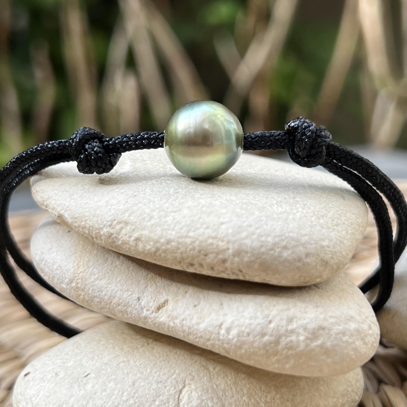 Axial - Lagoon Green Tahitian Pearl - 11.22mm