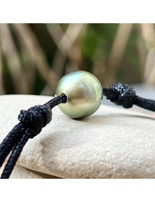 prix perle noire en bracelet homme perle de culture de Tahiti bijoux tahitiens