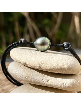 big pink pacific sunset tahitian pearl men's bracelet price