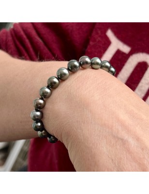 bracelet femme en perles de culture de Tahiti prix - bracelet tahitien