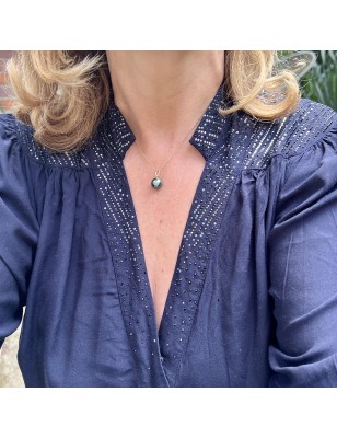 大溪地珍珠吊坠