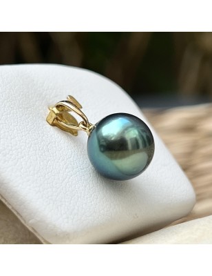 green tahitian pearl women's gold pendant price
