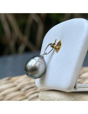 perle de culture de Tahiti en pendentif argent femme perle prix