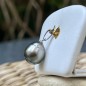 Maeva - Ciondolo con perla di Tahiti autentica, grigia - 10,57 mm