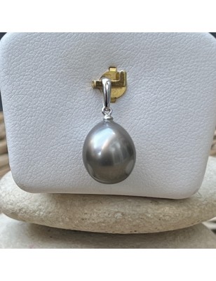 mother of pearl women pendant silver tahitian cultured pearl price - perla tahiti