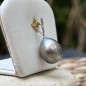 Maeva - Pendentif Perle de Tahiti Grise - 10.16mm