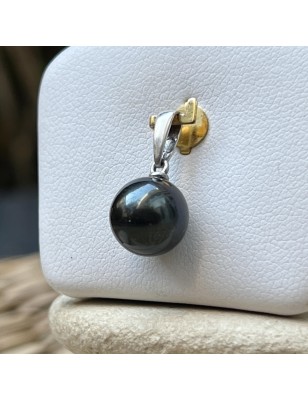 perle noire en pendentif femme perle de culture de Tahiti prix