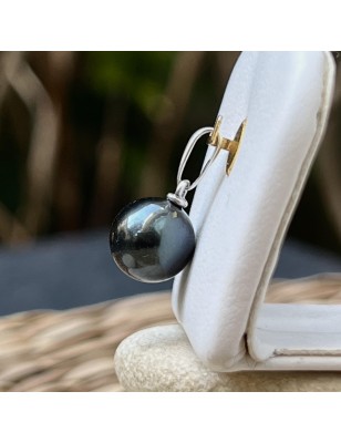 perle noire en pendentif femme perle de culture de Tahiti prix