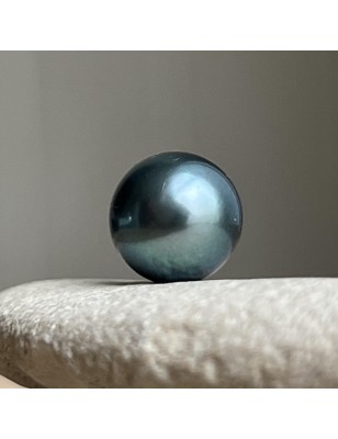 perle de Tahiti seule de couleur bleue prix - perle de culture de Tahiti à l'unité