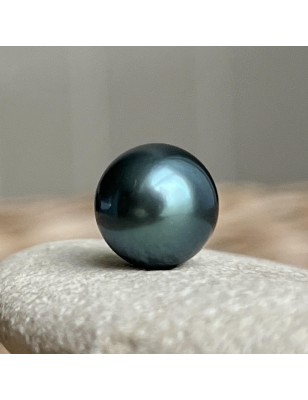 perle de Tahiti seule de couleur bleue prix - perle de culture de Tahiti à l'unité