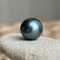 Round Tahitian Pearl - Blue - 9.33mm
