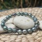 Moerava - Bracciale con 21 perle di Tahiti cerchiate (selezione)