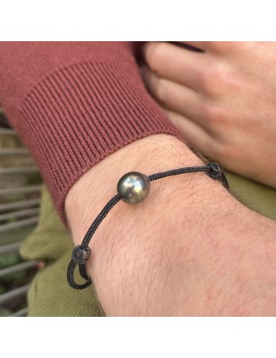 big pink pacific sunset tahitian pearl men's bracelet price tahitian jewerly for men