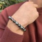 Moerava - Bracciale con 21 perle di Tahiti cerchiate (selezione)