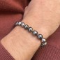 Moerava - 20 Ringed Tahitian Pearl Bracelet
