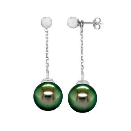 how to preserve brilliance of Tahiti pearls? Tahitian pearl gold earrings - tahitian jewerly - tahitian jewerly stores
