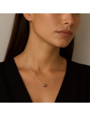 Collar con perla de Tahití