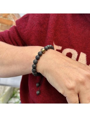 bracelet homme perle de culture de Tahiti - bracelet homme tahitien